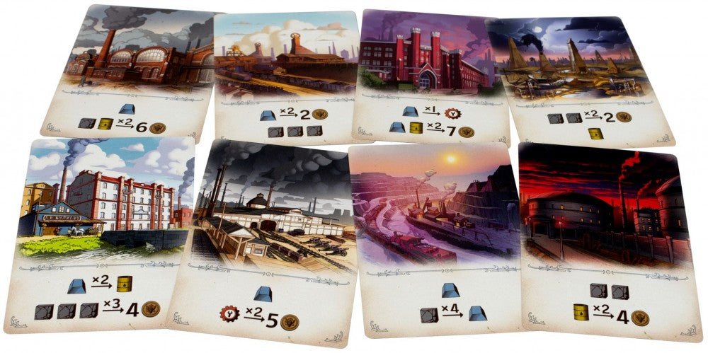 Cărțile jocului de societate Furnace