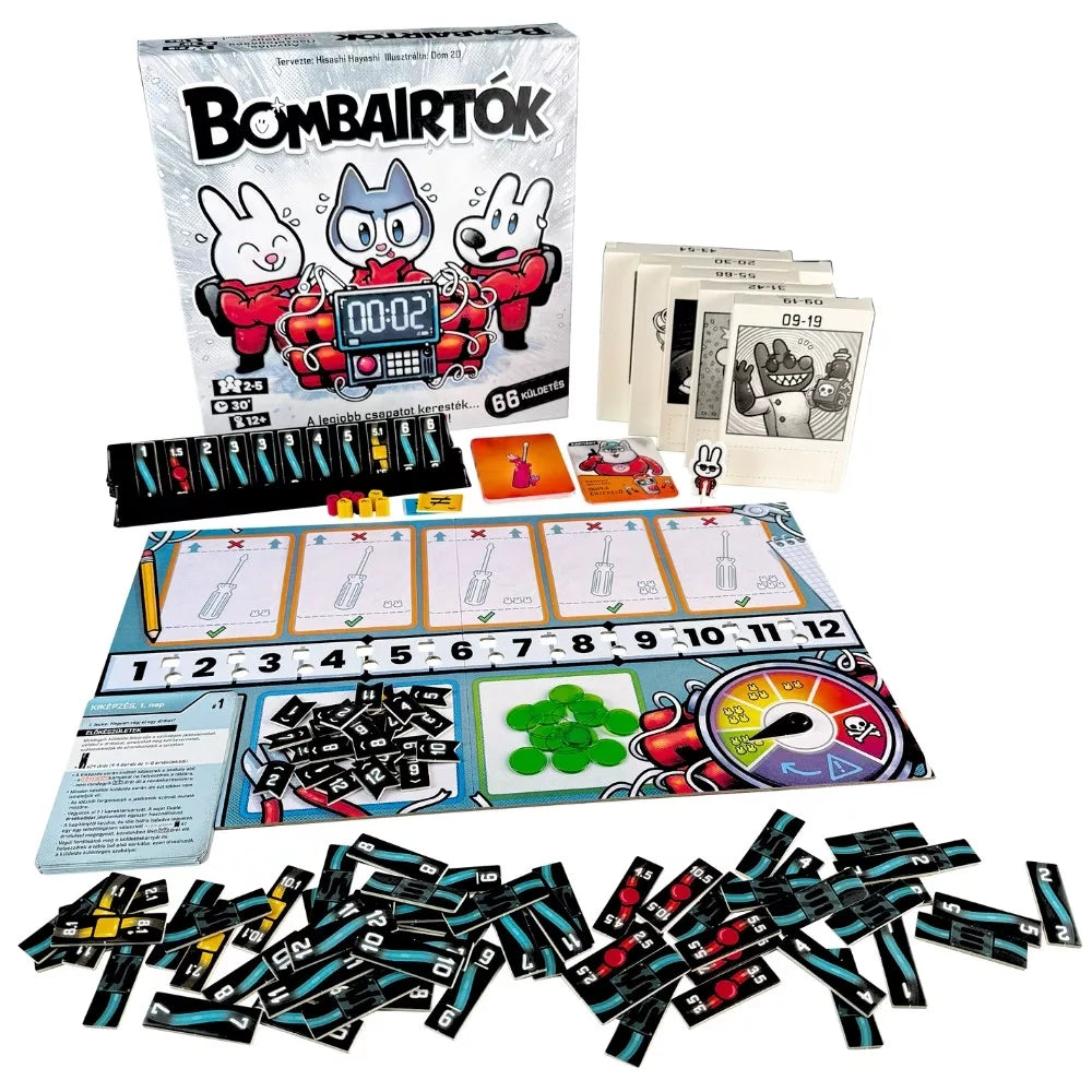 Conținutul jocului de societate Bomb Busters