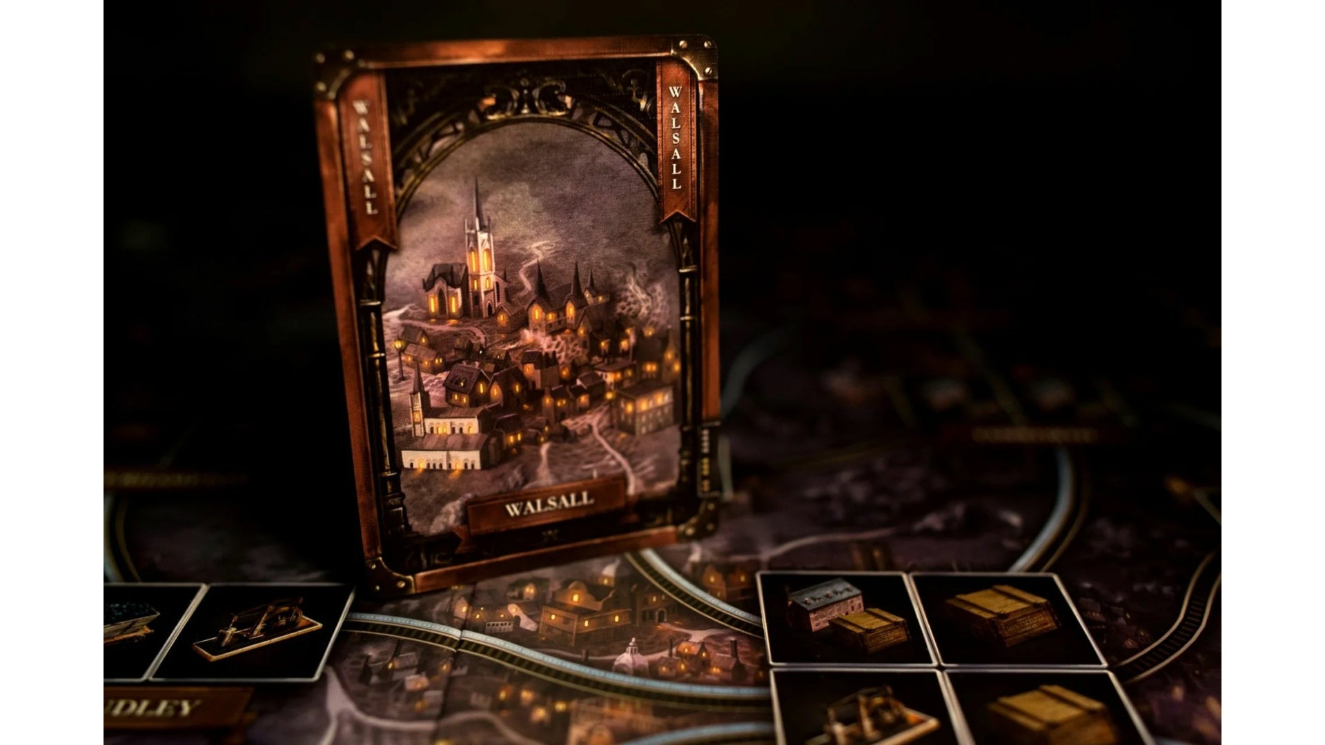 Conținutul jocului de societate Brass: Birmingham