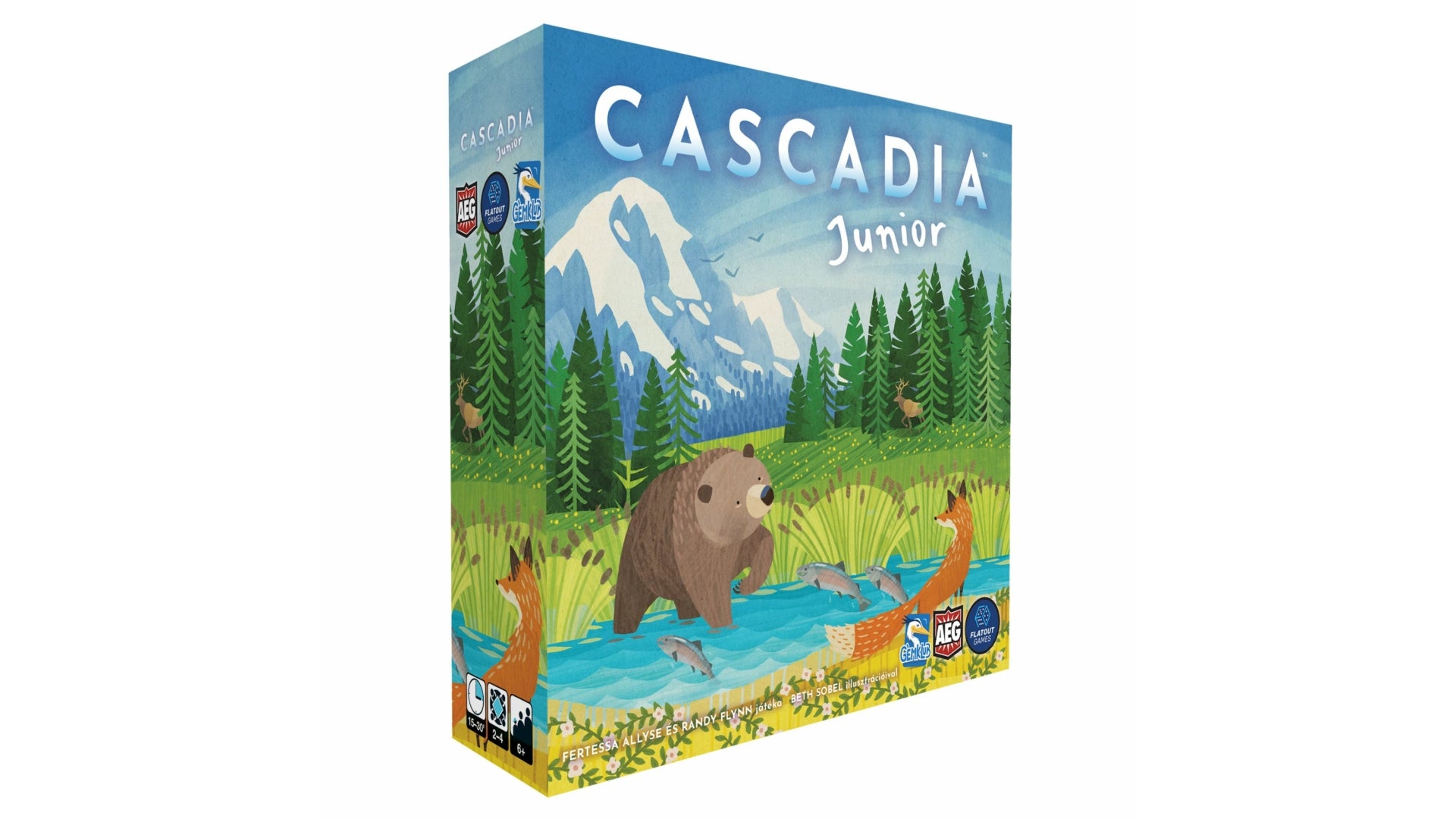 Cutia jocului de societate Cascadia Junior