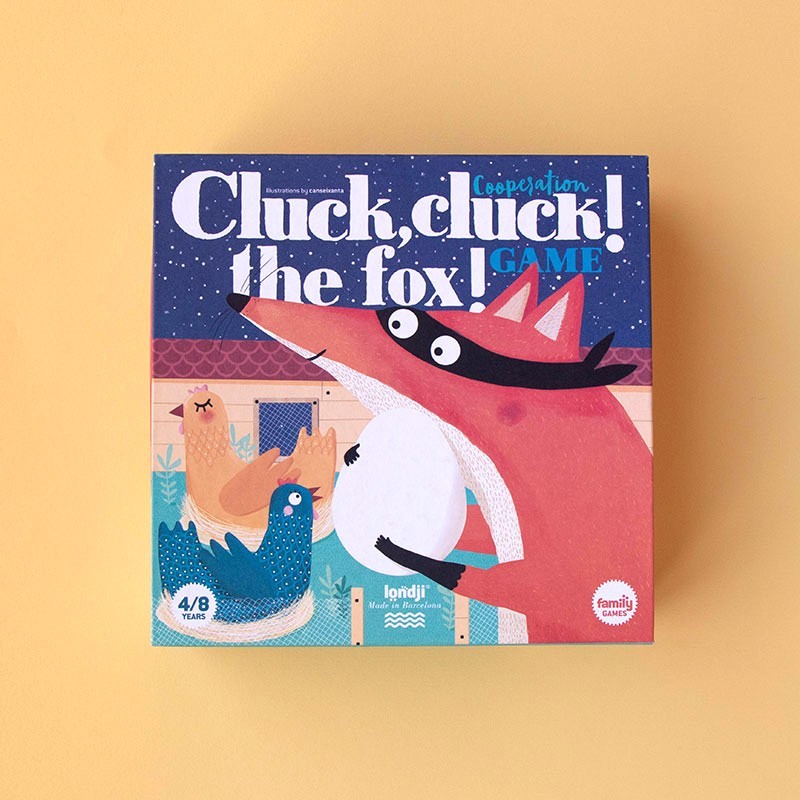 Cutia jocului de societate Cluck, Cluck, the Fox