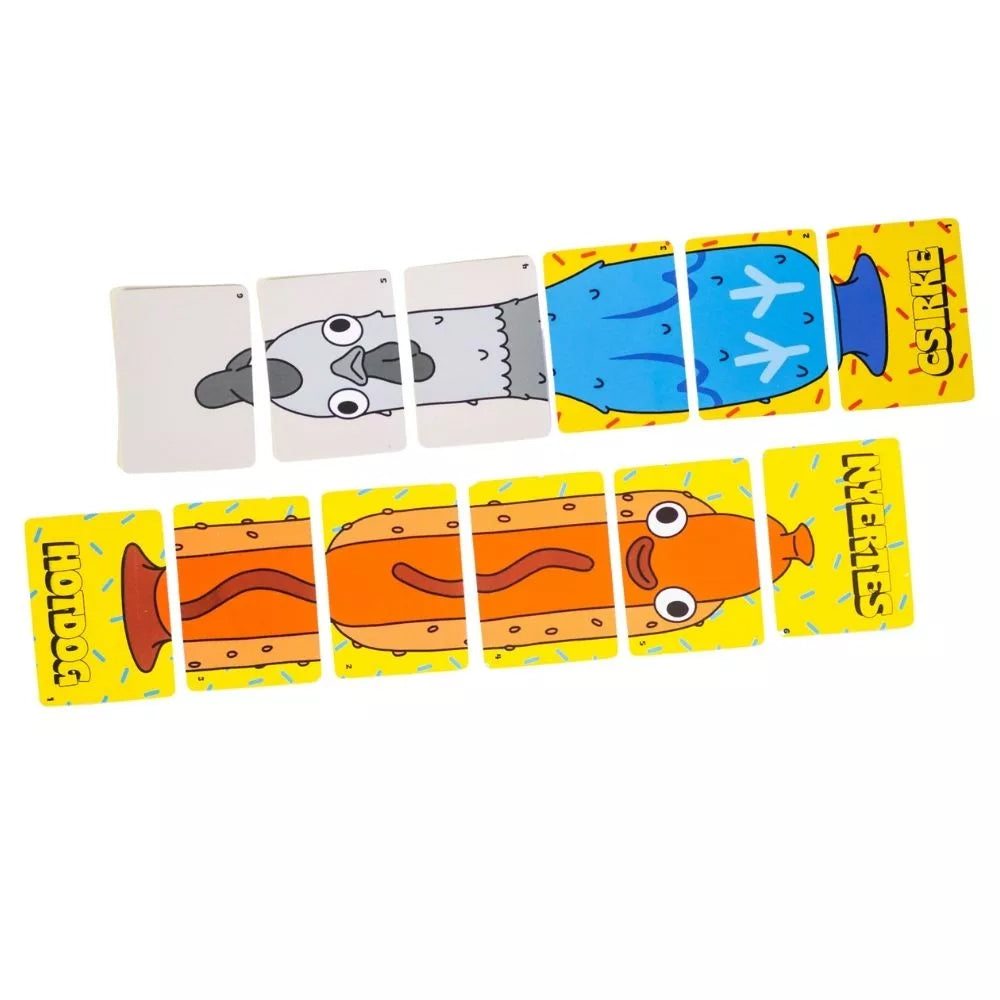 Cărțile jocului de societate Chicken vs Hotdog