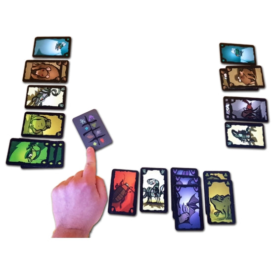 Conținutul jocului de societate Cockroach Poker