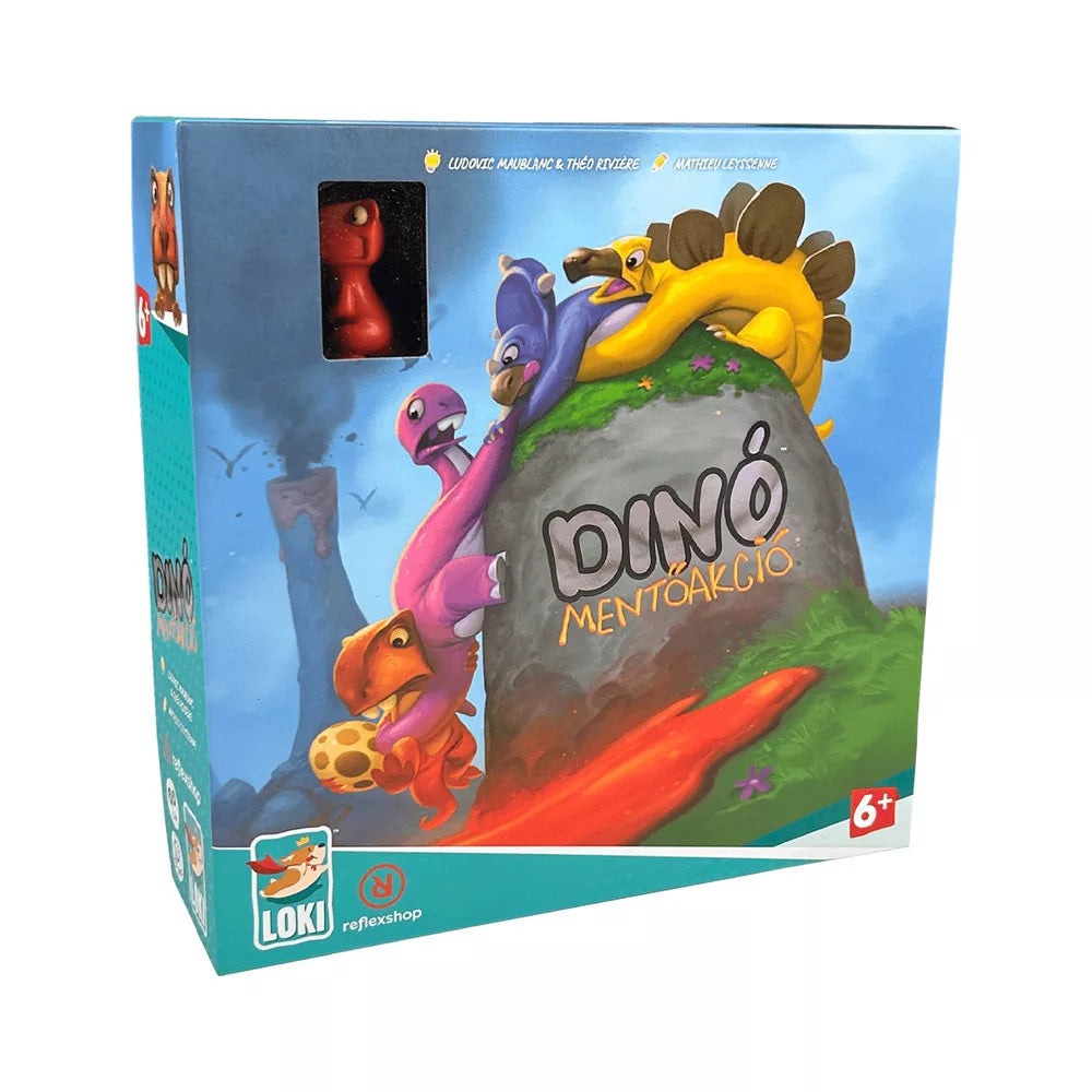 Cutia jocului de societate SOS Dino