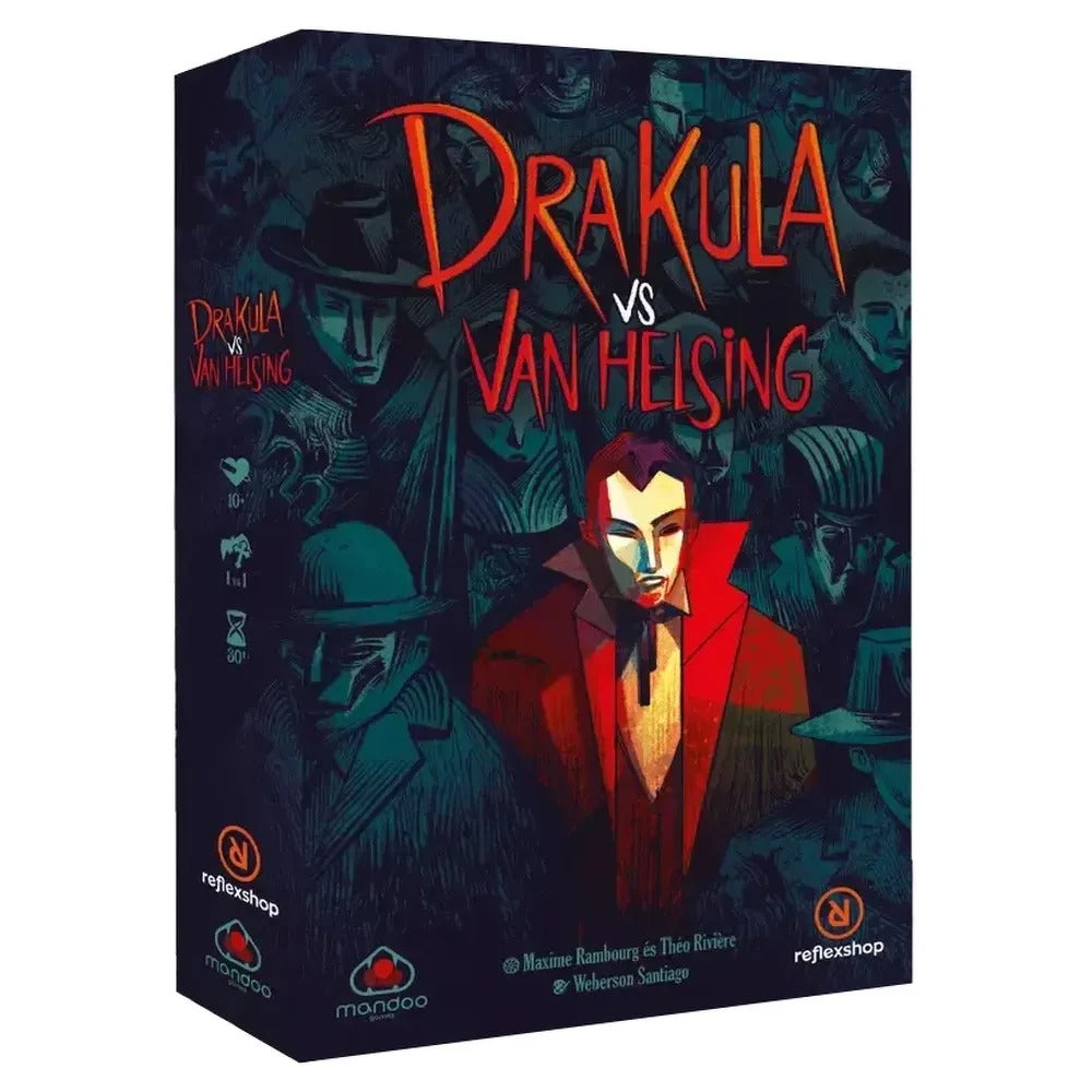 Cutia jocului de societate Dracula vs Van Helsing