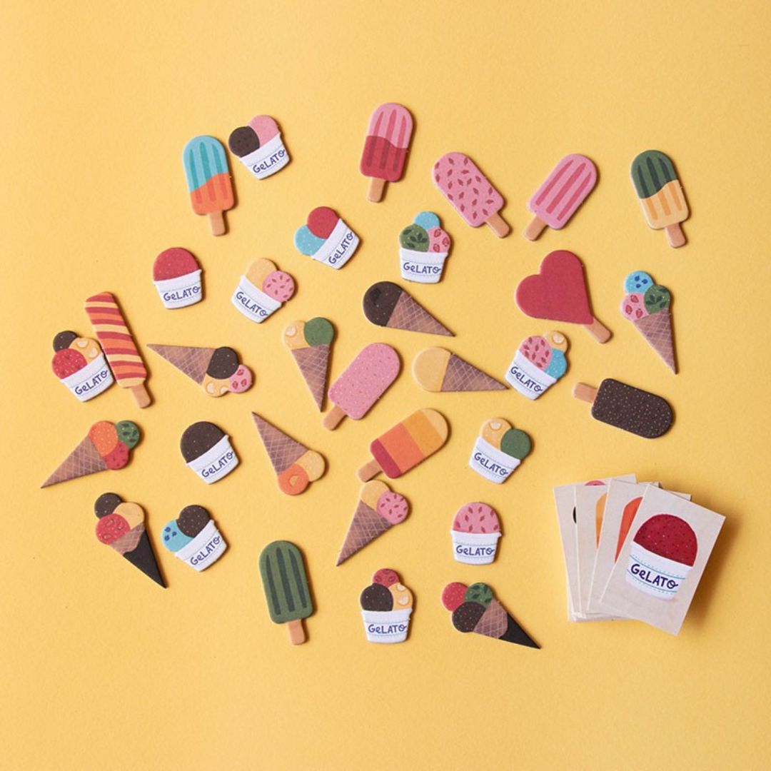 Conținutul jocului de societate Gelato