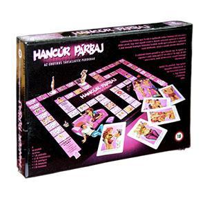 Spatele cutiei jocului de societate Battle In The Bed