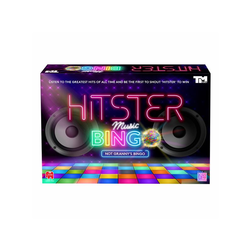 Cutia jocului de societate Hitster: Music Bingo