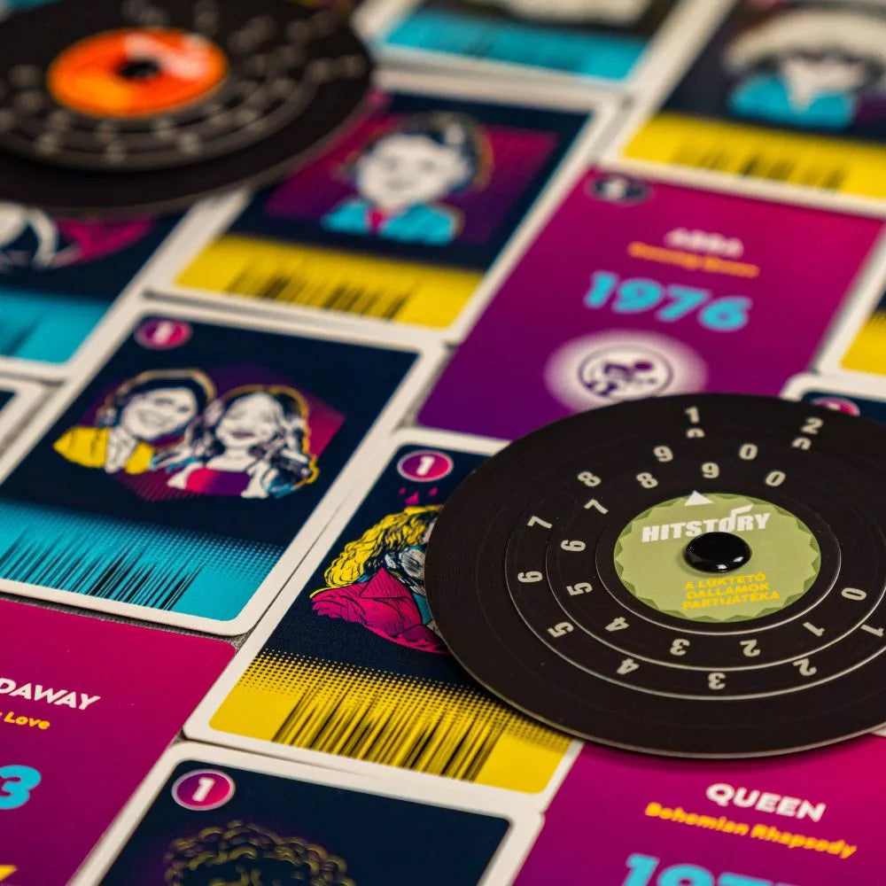 Conținutul jocului de societate Hitstory