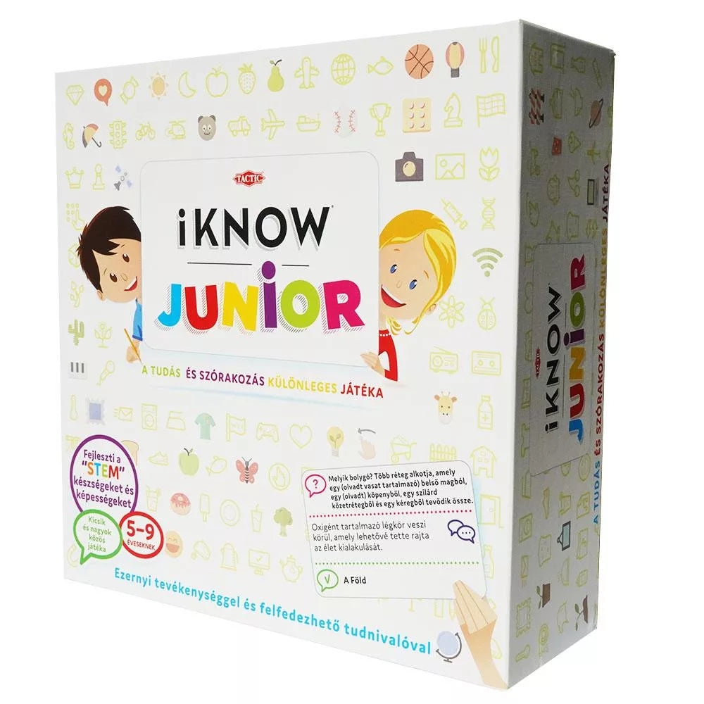 Cutia jocului de societate iKnow Junior