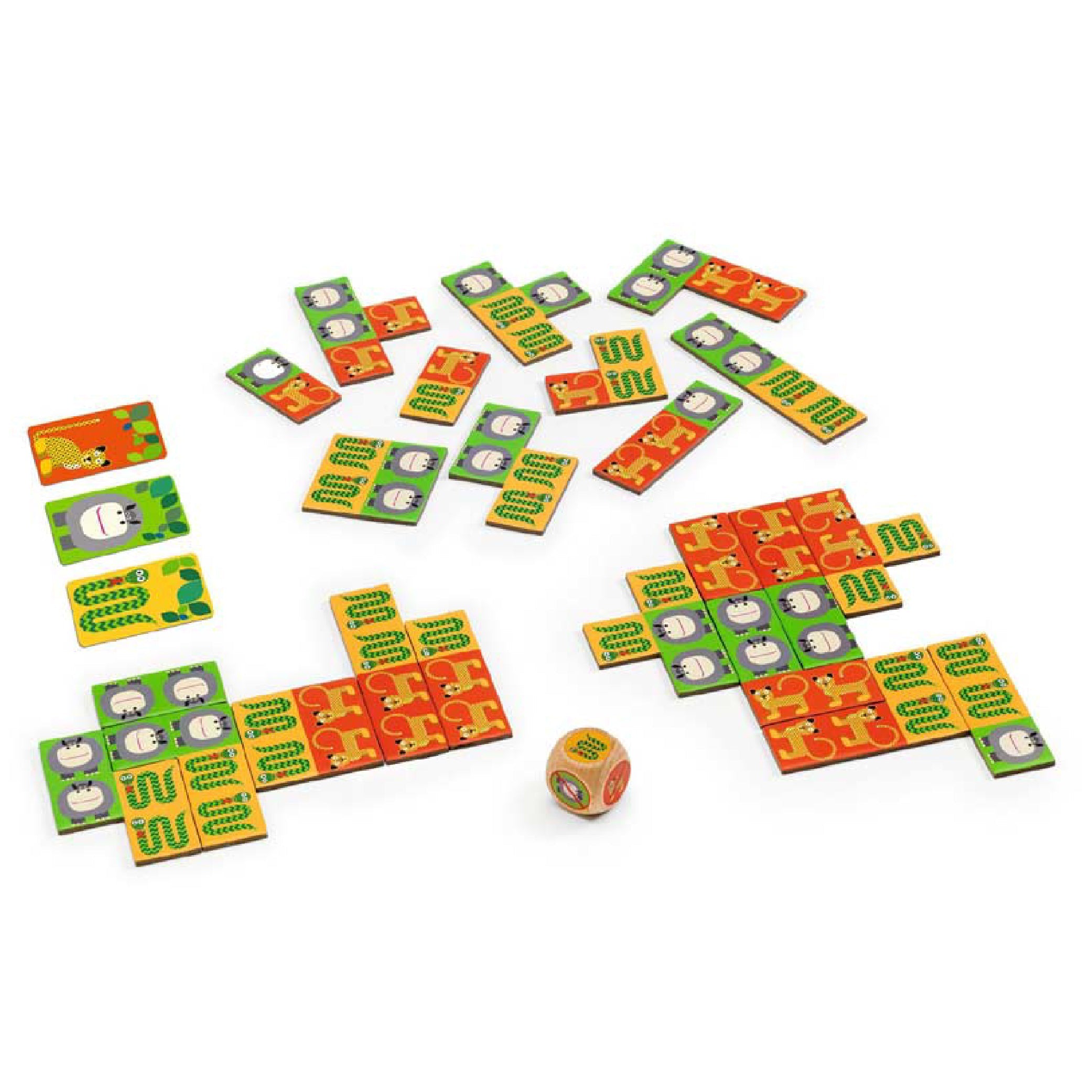 Conținutul jocului de societate Jungle Panic