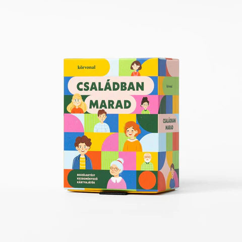 Cutia jocului de societate Körvonal: Családban marad