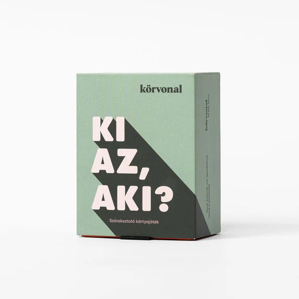 Cutia jocului de societate Körvonal: Ki az, aki?