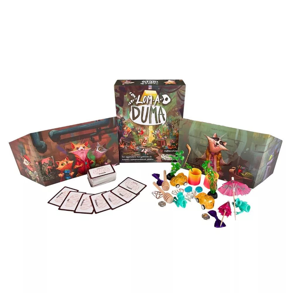 Conținutul jocului de societate Trash Talk