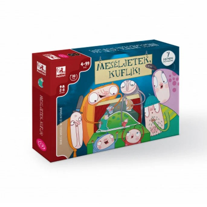 Cutia jocului de societate Meséljetek, Kuflik