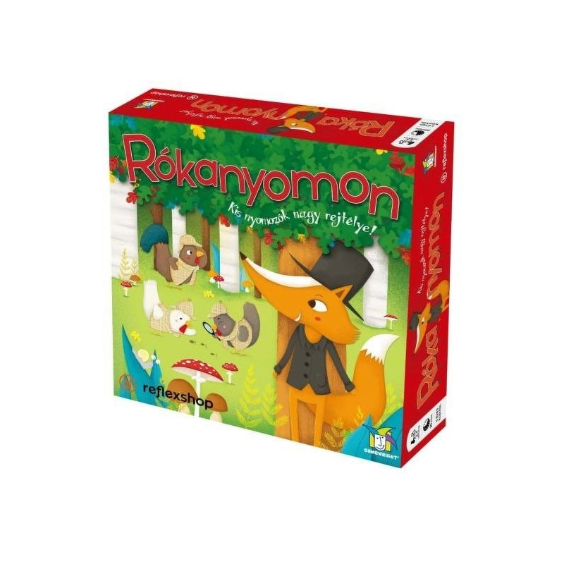 Cutia jocului de societate Outfoxed!