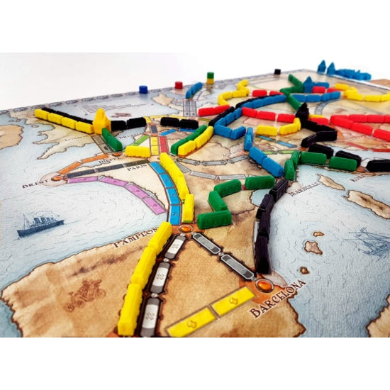Cutia jocului de societate Ticket to Ride: Europa