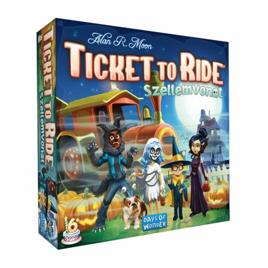 Cutia jocului de societate Ticket to Ride: Ghost Train