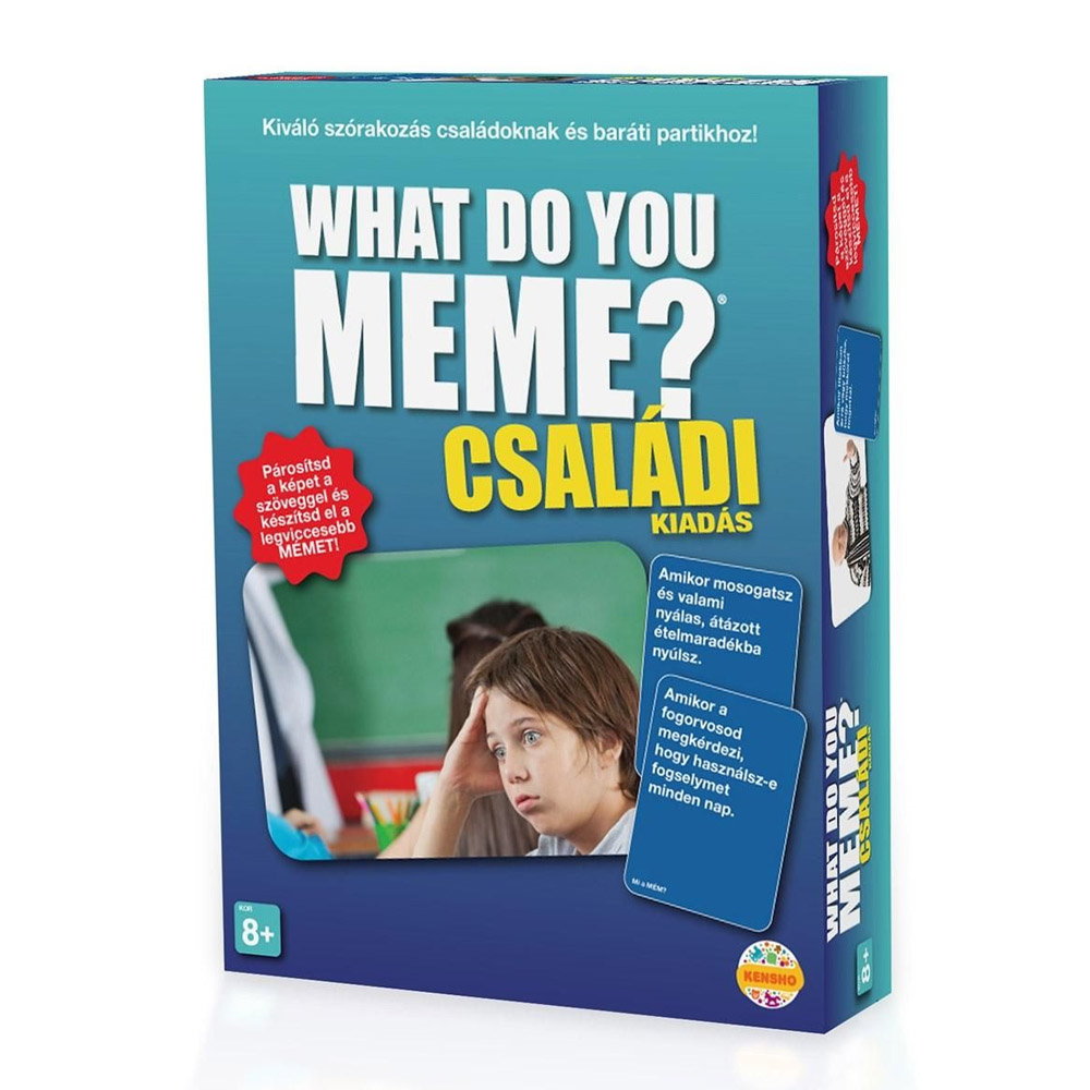 Cutia jocului de societate What Do You Meme?: Family Edition