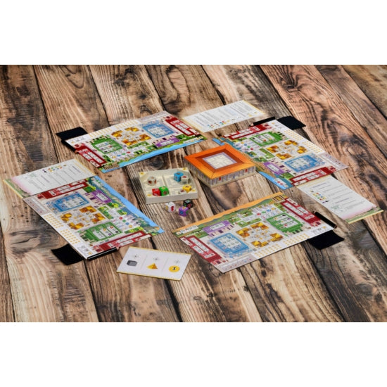 Conținutul jocului de societate 7 Wonders Dice