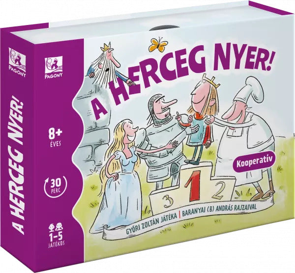 Cutia jocului de societate A herceg nyer!