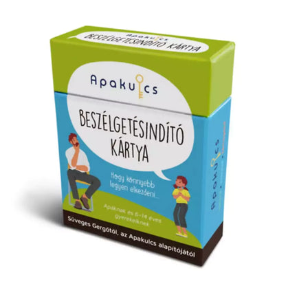 Cutia jocului de societate Apakulcs - Beszélgetésindító kártya