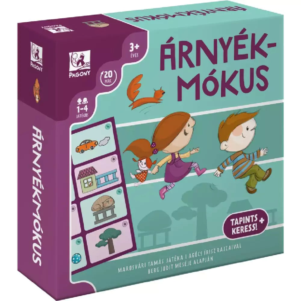 Cutia jocului de societate Árnyékmókus