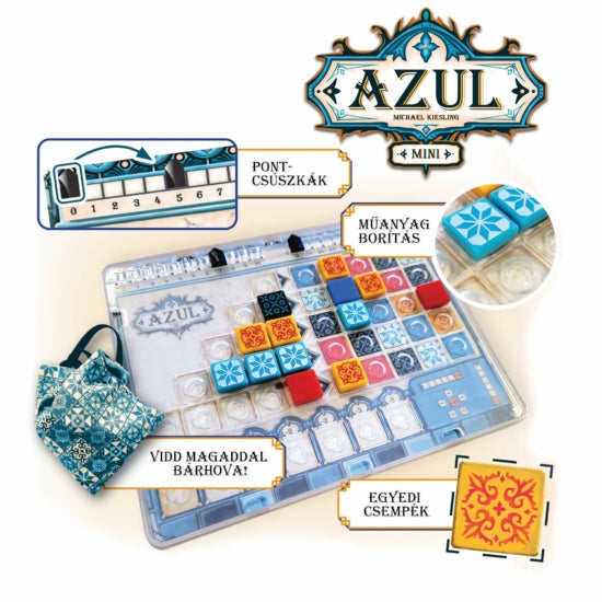 Conținutul jocului de societate Azul Mini