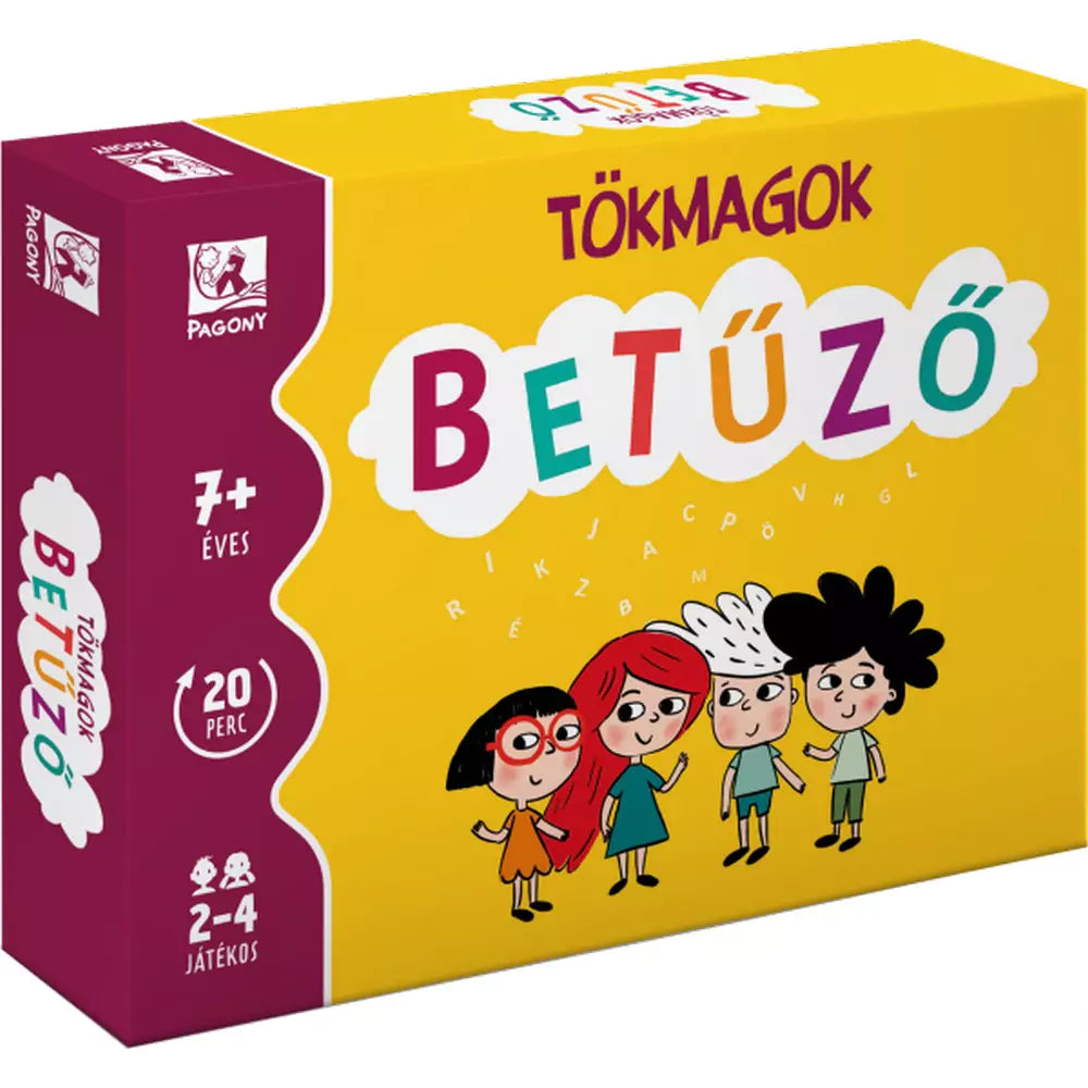 Cutia jocului de societate Tökmagok Betűző - kártyajáték