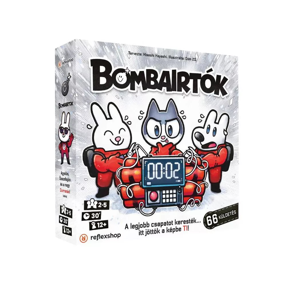 Cutia jocului de societate Bomb Busters