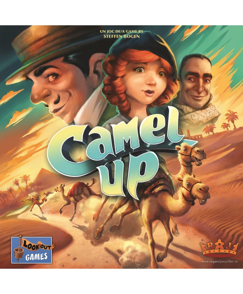 Cutia jocului de societate Camel Up