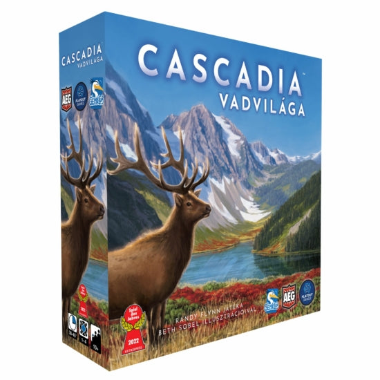 Cutia jocului de societate Cascadia