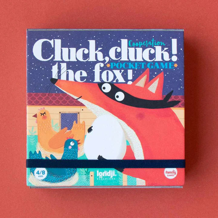Cutia jocului de societate Cluck, Cluck, the Fox - Pocket Edition