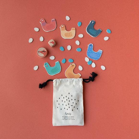 Conținutul jocului de societate Cluck, Cluck, the Fox - Pocket Edition