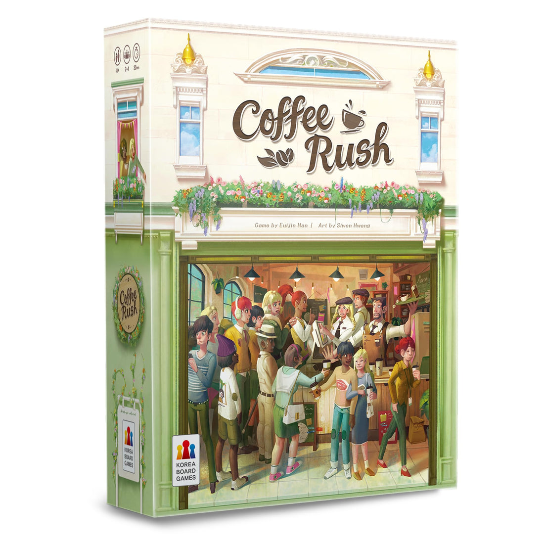 Cutia jocului de societate Coffee Rush