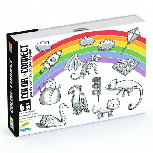 Cutia jocului de societate Color Connect