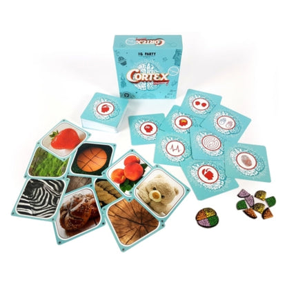 Conținutul jocului de societate Cortex IQ Party