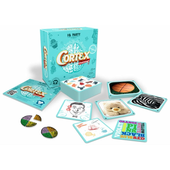 Conținutul jocului de societate Cortex IQ Party