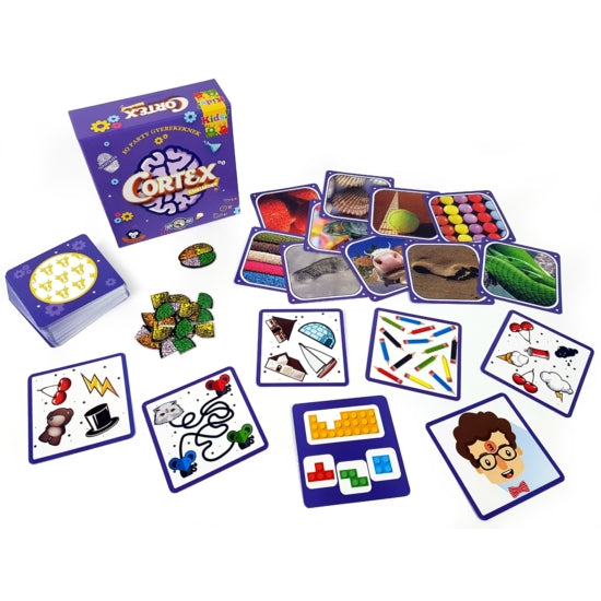 Conținutul jocului de societate Cortex Kids
