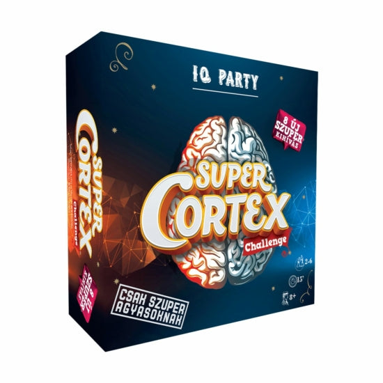 Cutia jocului de societate Super Cortex Challenge