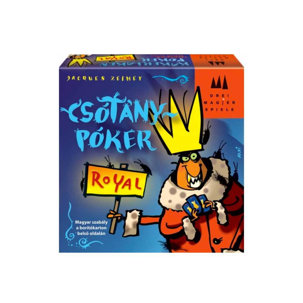 Cutia jocului de societate Cockroach Poker Royal