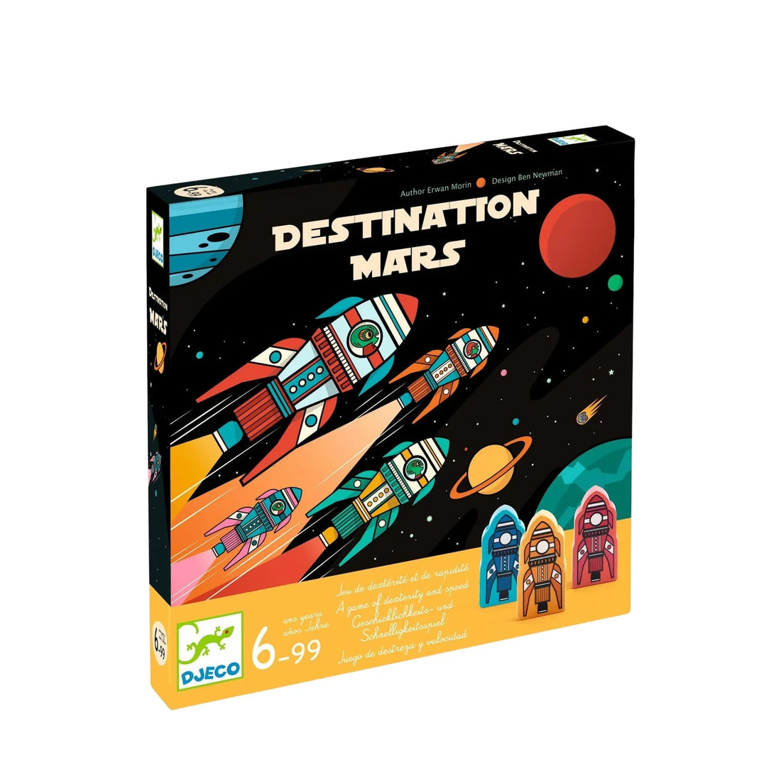 Cutia jocului de societate Destination Mars