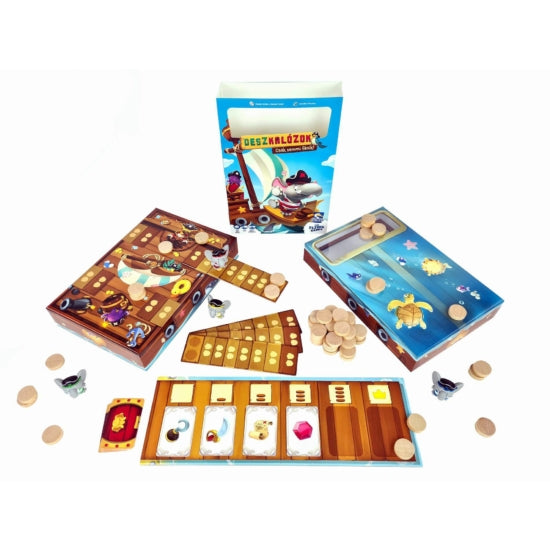 Conținutul jocului de societate Stomp the Plank