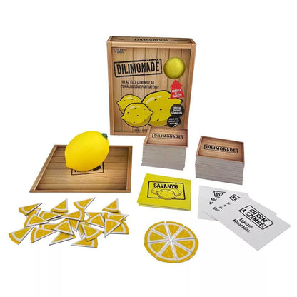 Conținutul jocului de societate Dilimonádé