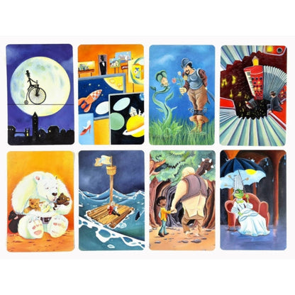 Cărțile jocului de societate Dixit: Odyssey