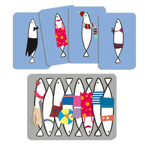 Cărțile jocului de societate Sardines