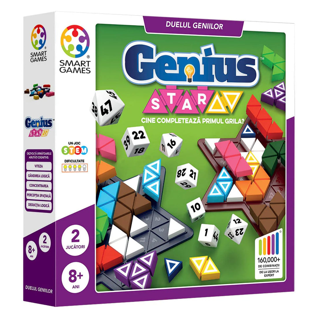 Cutia jocului de societate Genius Star