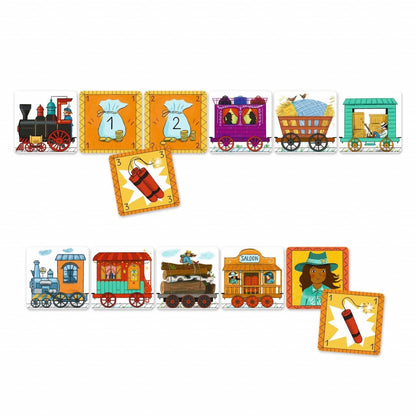 Cărțile jocului de societate Golden Train