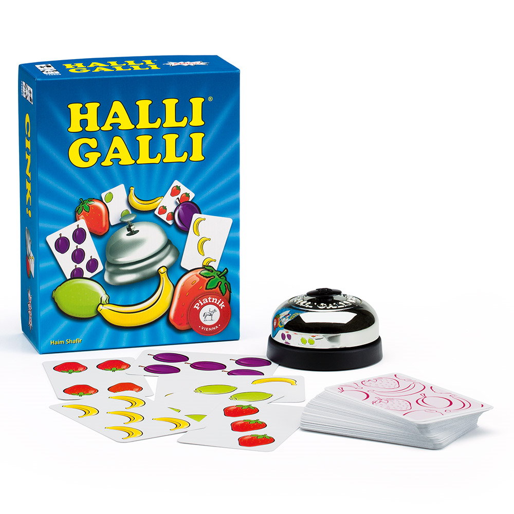 Conținutul jocului de societate Halli Galli