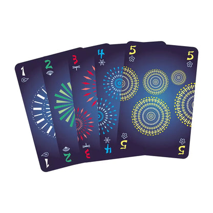 Cărțile jocului de societate Hanabi